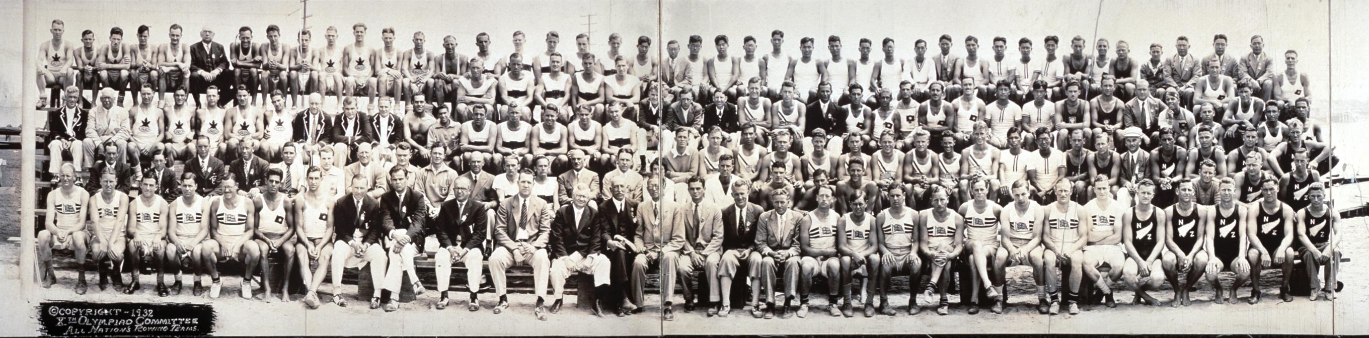 1932 Summer Olympics rowing teams